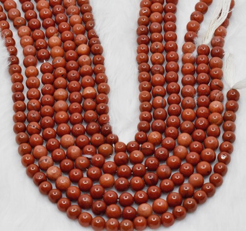 8mm Red Jasper Beads, Gemstone Beads for Necklace ,Crystal Beads Jewelry