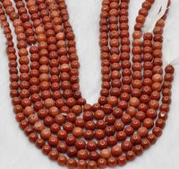 8mm Red Jasper Beads, Gemstone Beads For Necklace, Crystal Beads Jewelry - 14.5 Inch Strand, Polished Natural Stone, Unique Round Shape