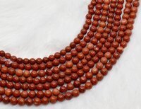 8mm Red Jasper Beads, Gemstone Beads for Necklace ,Crystal Beads Jewelry