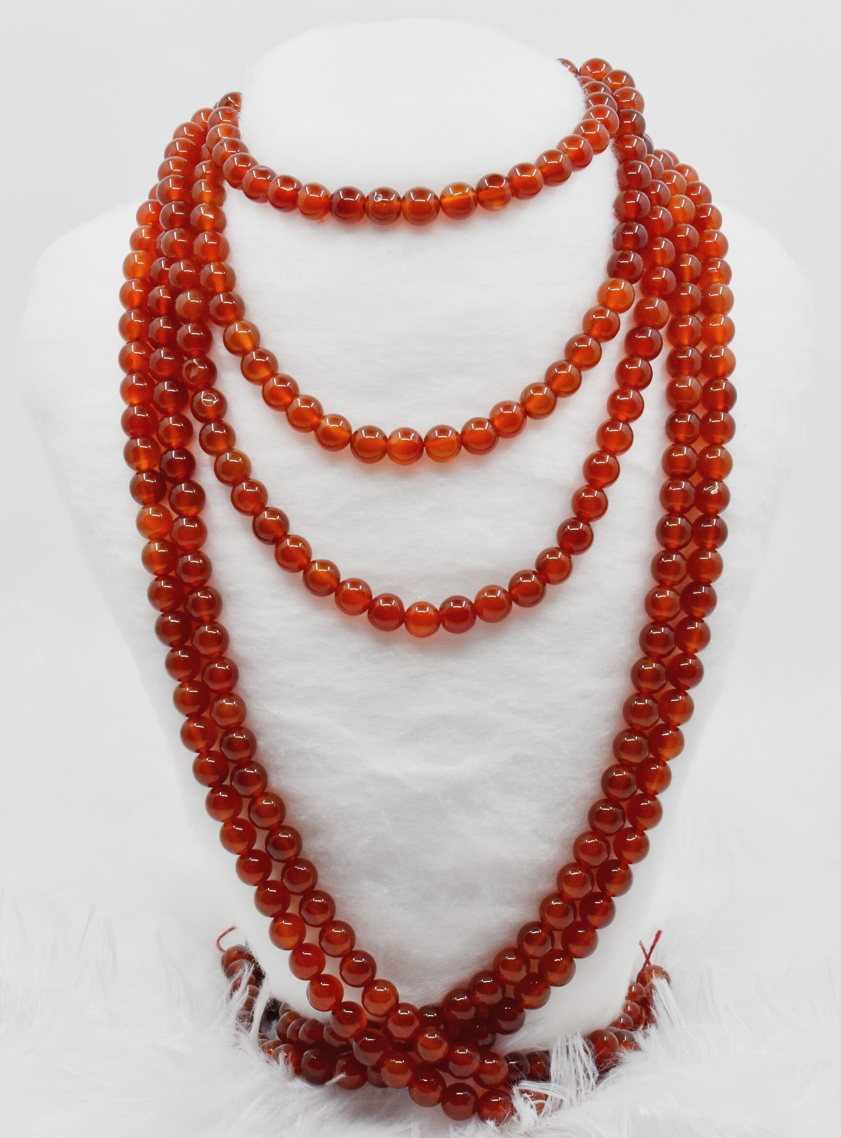 8mm Red Onyx Beads, Gemstone Beads for Necklace, Crystal Beads Jewelry