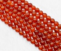 8mm Red Onyx Beads, Gemstone Beads for Necklace, Crystal Beads Jewelry