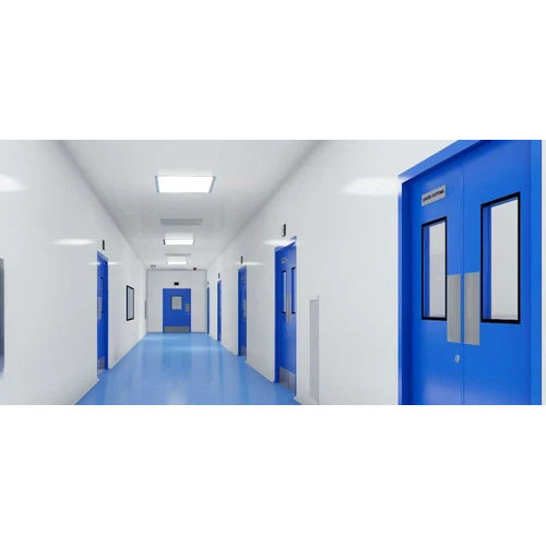 Pharmaceutical Clean Room Door Application: Filters Pollutants Like Dust