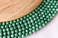 8mm Malachite Beads, Gemstone Beads for Necklace ,Crystal Beads Jewelry