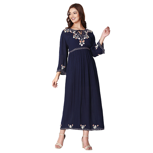 Different Available Embroidered Summer Dress