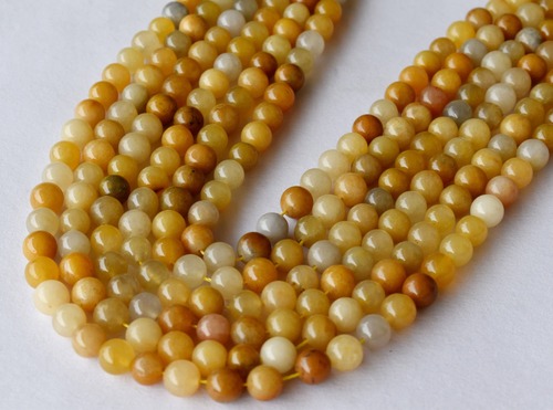 8mm Yellow Aventurine Beads, Gemstone Beads for Necklace, Crystal Beads Jewelry