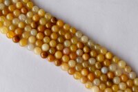 8mm Yellow Aventurine Beads, Gemstone Beads for Necklace, Crystal Beads Jewelry