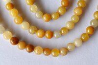 8mm Yellow Aventurine Beads, Gemstone Beads for Necklace, Crystal Beads Jewelry