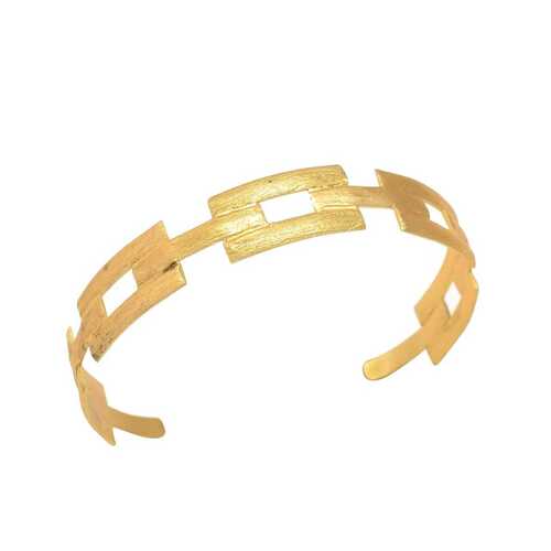 The golden radiance cuff bracelet