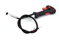 Black Right Switch Handle With The Pipe For 35cc 43cc 52cc Brush Cutter Spare Parts