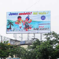 Unipole Advertising Hoardings
