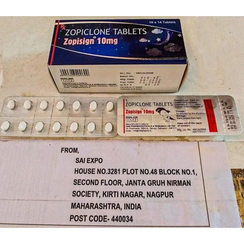 Zopisign 10 Mg Tablets