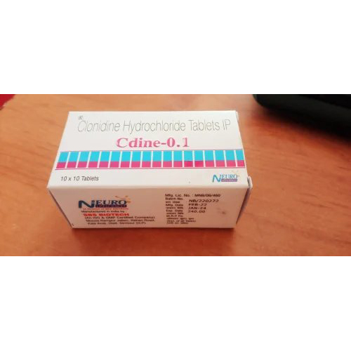 Clonidine Hydrochloride Tablet