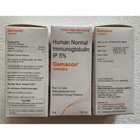 Human Normal Immunoglobulin Ip 5 - 5 Grams Liquid Immunoglobulin , Boosts Immunity, Intravenous Administration Under Medical Supervision