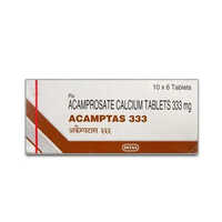 Acamprosate Calcium Tablets - 333mg Oral Tablets | Support For Alcohol Dependence, 30 Tablets Per Bottle, 2-3 Times Daily Usage