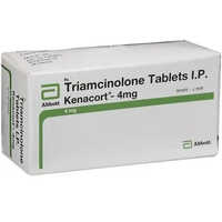 Kenacort 4mg Tablets - Triamcinolone Acetonide 4mg, Anti-inflammatory And Immunosuppressive Agent