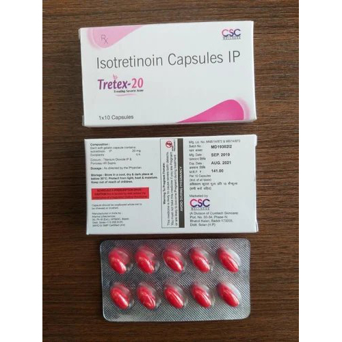 Isotretinoin Capsules 20mg