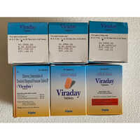 Cipla Viraday Tablets - 30 Count Bottle | Antiviral Combination Of Emtricitabine, Tenofovir Disoproxil Fumarate, And Efavirenz For Hiv-1 Treatment In Adults And Adolescents Over 12 Years Old, Take Once Daily On An Empty Stomach At Bedtime