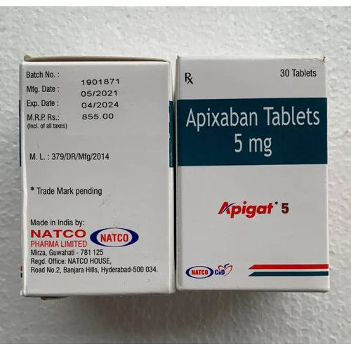 Apix-aban 5 Mg Tablet