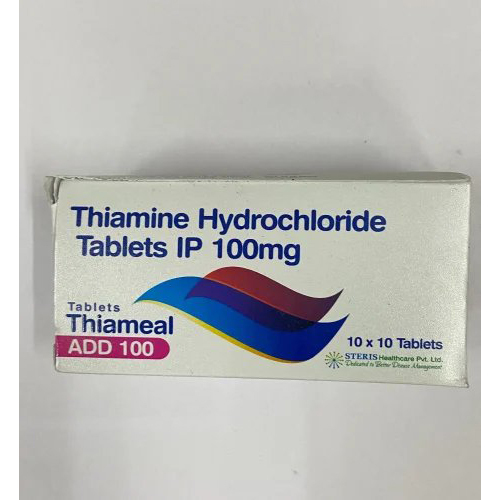 Thiamine Hydrochloride 100Mg Tablets