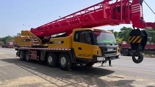 USED SANY STC500 TRUCK CRANE FOR SALE