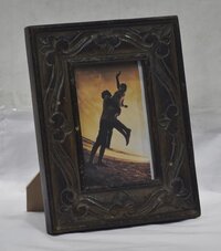 10 Inch Wooden Coffee Colour Photo Frame - Color: Different Colors Available