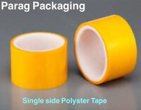 Polyester Tape - 50m Length, 12mm Width | Yellow Acrylic Adhesive, 0.05mm Thickness, 100Â°C Temperature Resistance