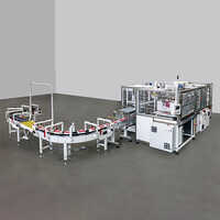 Secondary Packaging Machine - Stainless Steel, 220-240 Volt Automatic System | Highly Efficient, Human Machine Interface