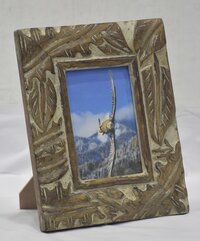 10 Inch Wooden Wide Border Photo Frame - Color: Different Colors Available