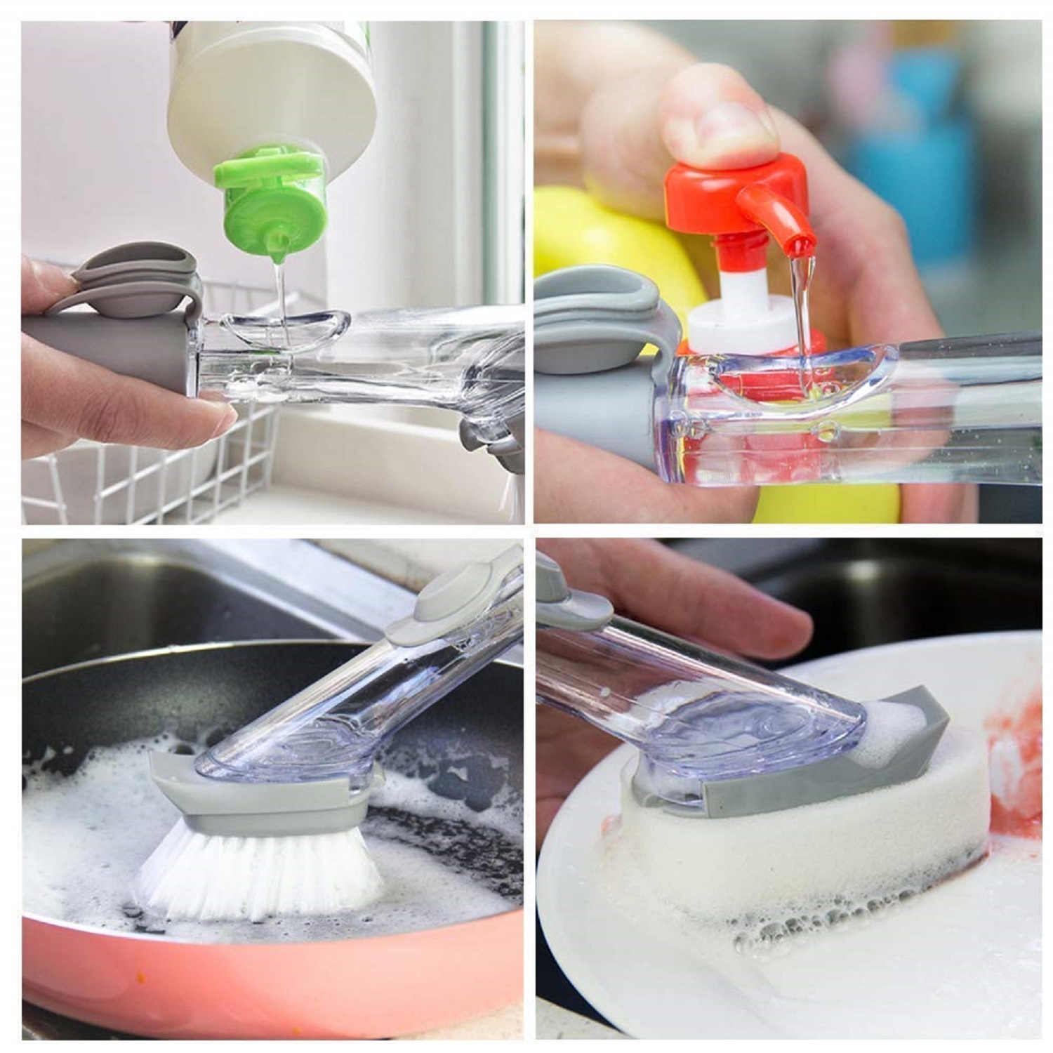 DECONTAMINATION CLEANING BRUSH SCRUBBER