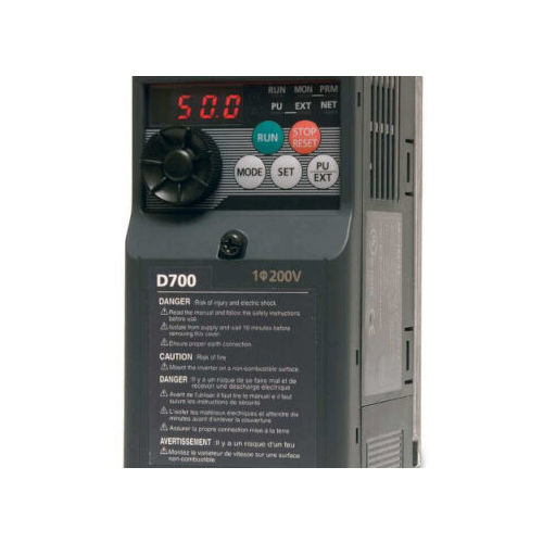 Mitsubishi D 700 Series Single Phase Drive Application: Industrial