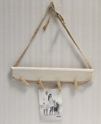 Wooden White Wash Hanging Photo Frame - Design Type: Modern