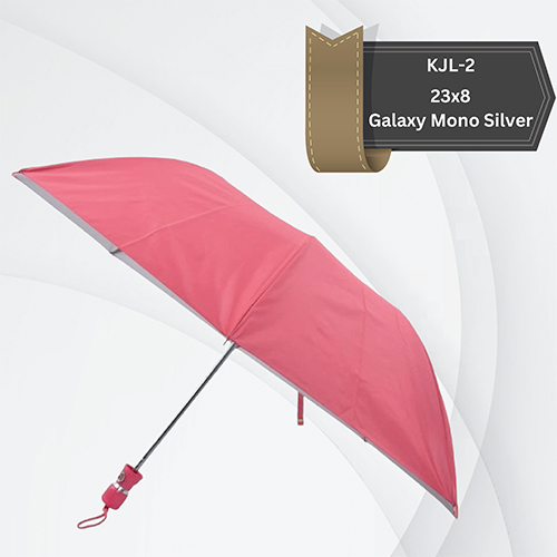 Galaxy Mono Silver Jumbo Folding Umbrella