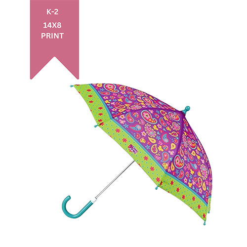 K-2 Print Kids Umbrella