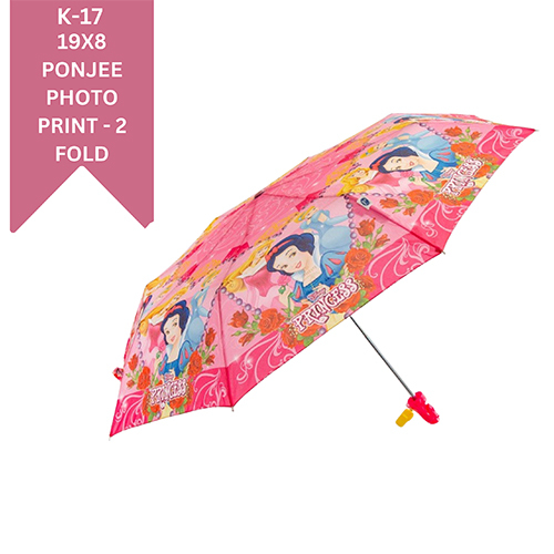 Ponjee Photo Print Two Fold Kids Umbrella