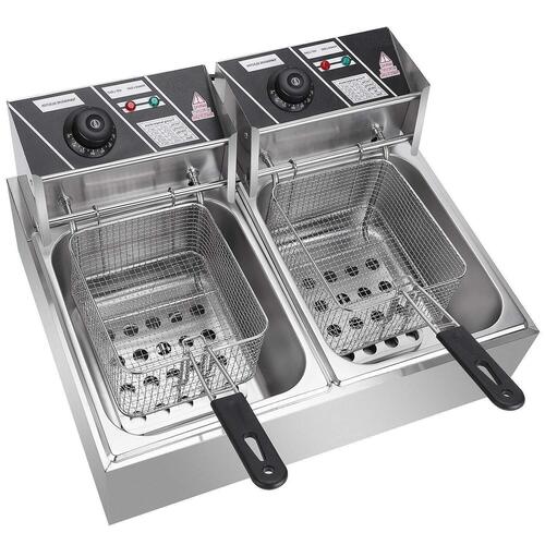 Double Deep Fryer Electric