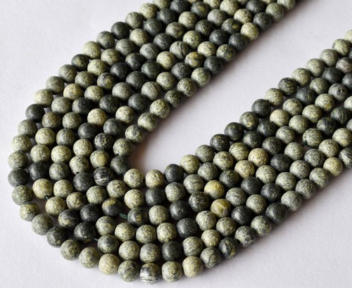 8mm Seraphinite Beads, Gemstone Beads for Necklace, Crystal Bead