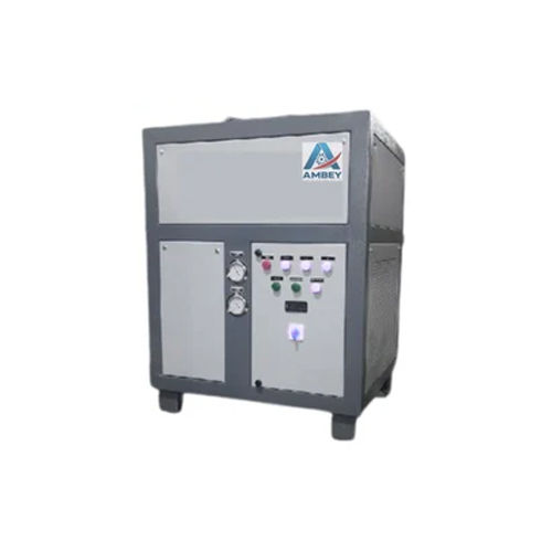 10Ton Industrial Oil Chiller - Color: Grey And Cream