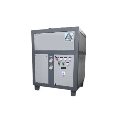 5 Tr Industrial Hydraulic Oil Chiller - Color: Grey And Cream