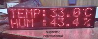 Mini Temperature Humility - Color: Red Led Color
