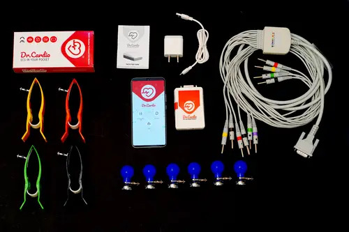 Bluetooth Based 12 Channel ECG Machine