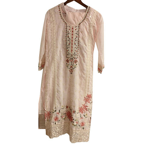 Different Available Ladies Embroidered Long Kurti