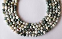 8mm Tree Agate  Beads, Beads for Necklace, Gemstone , Jewelry