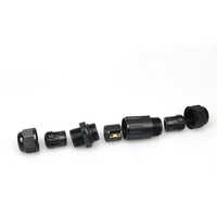 3 Pin Waterproof Connectors - Application: Power And Signal Transmission In Moisture-prone Environments