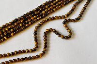 8mm Tiger Eye Beads, Beads for Necklace, Gemstone , Jewelry