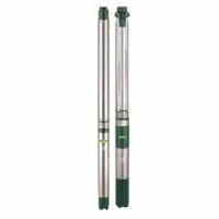 100mm Borewell Submersible Pumpset - Color: Green