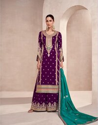 SHARARA SUITS  PREMIUM SILK