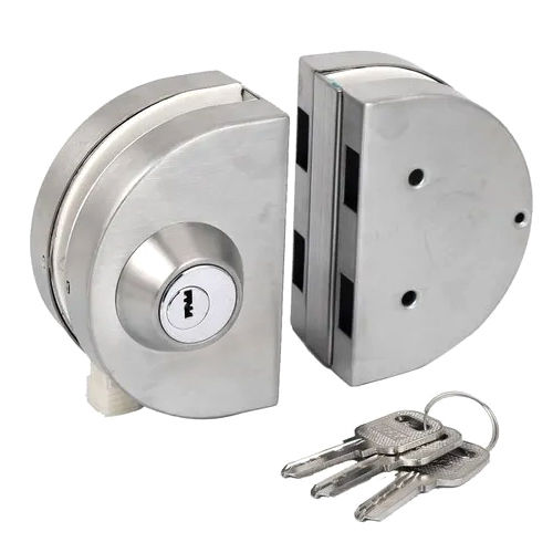 Godrej Glass To Glass Round Key Lock Application: Doors