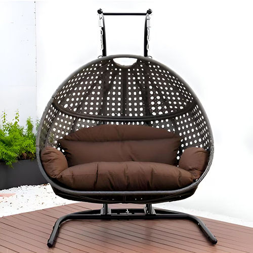 Black Indoor One Seater Swing