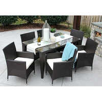 Black Garden Dining Set