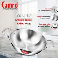 Camro Triply  Kadhai with Lid